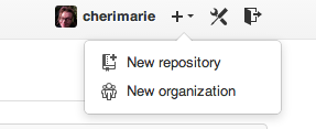 How to create a new repository.